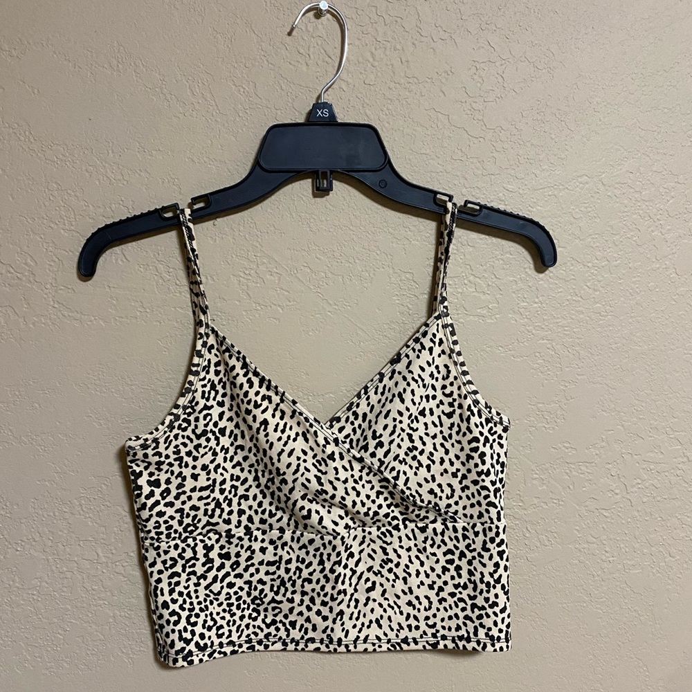 Shein leopard tank top